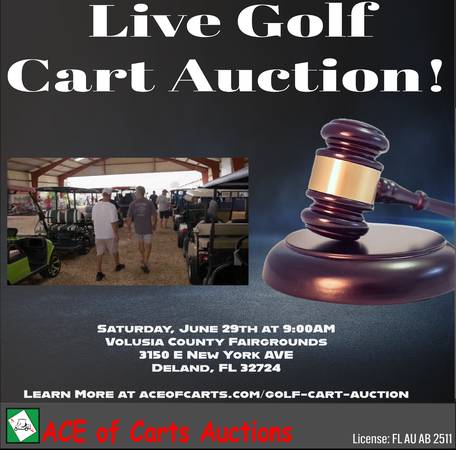 Golf Cart Auction