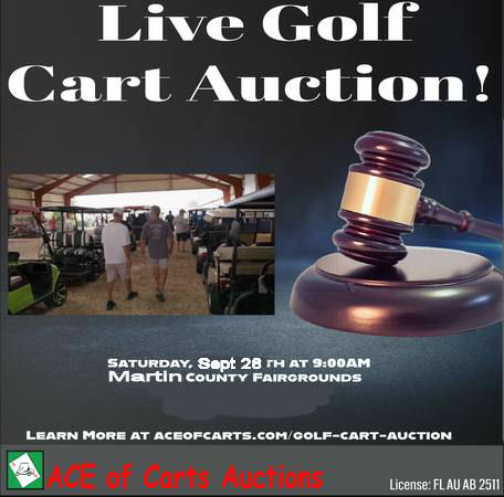 Golf Cart Auction